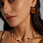 OT Buckle Tiger Eye Gemstone Beaded Necklaces - Gembea Jewelry