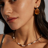 OT Buckle Tiger Eye Gemstone Beaded Necklaces - Gembea Jewelry