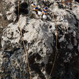 Vintage Lapis Lazuli Pearl Drop Earrings