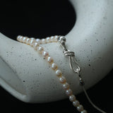 Pearl Splicing Chain Multilayer Long Necklace gembea jewelry