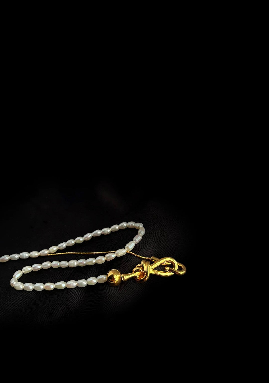 Pearl Splicing Chain Multilayer Long Necklace