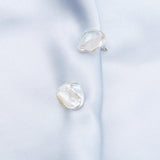 Petal Baroque Pearl Stud Earrings - Gembea Jewelry