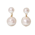 Petite Pearl Drop Studs Earrings gembea jewelry