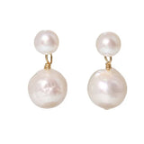 Petite Pearl Drop Studs Earrings gembea jewelry
