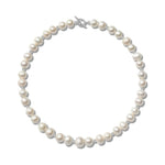 Round Baroque Pearl Beaded Necklace gembea jewelry