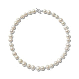 Round Baroque Pearl Beaded Necklace gembea jewelry