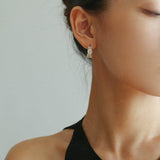 S925 Silver Little Daisy Earrings - Gembea Jewelry