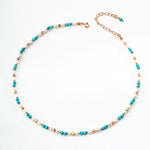 Sea's Embrace Series Turquoise Stone Necklace - Gembea Jewelry