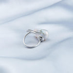 Sharp Knife Shape Large Baroque Open Pearl Ring - Gembea Jewelry