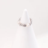 White Natural Freshwater Pearls Rings - Gembea Jewelry