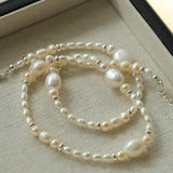 Simple Baroque Freshwater Pearl Necklace GEMBEA JEWELRY