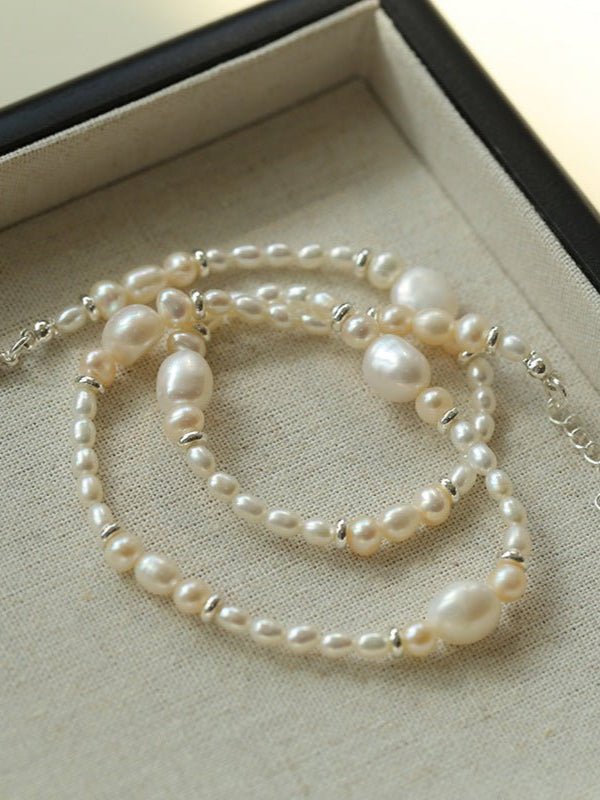 Simple Baroque Freshwater Pearl Necklace GEMBEA JEWELRY