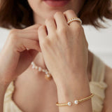 Freshwater Pearl Bangles Bracelets - Gembea Jewelry