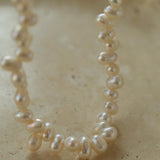 Simple Freshwater Pearl Beaded Necklace - Gembea Jewelry