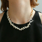 Simple Freshwater Pearl Necklace - Gembea Jewelry