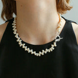 Simple Freshwater Pearl Necklace - Gembea Jewelry