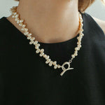 Simple Freshwater Pearl Necklace - Gembea Jewelry
