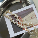 Simple Freshwater Pearl Necklace - Gembea Jewelry