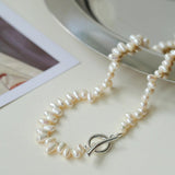 Simple Freshwater Pearl Necklace - Gembea Jewelry