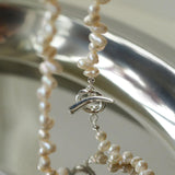Simple Freshwater Pearl Necklace - Gembea Jewelry