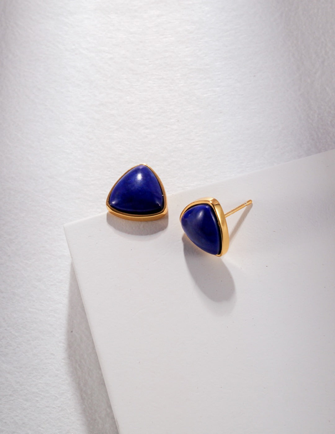 Gembea Jewelry Lazuli Days Series Blue Mirage Stud Earrings