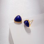 Gembea Jewelry Lazuli Days Series Blue Mirage Stud Earrings