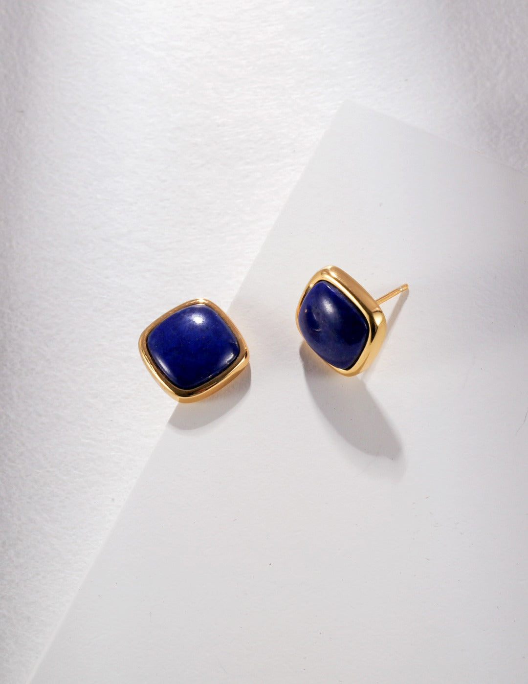Gembea Jewelry Lazuli Days Series Blue Mirage Stud Earrings