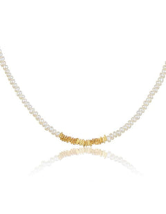 Simple Mini Pearl Beaded Necklace GEMBEA JEWELRY