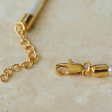 Simple Long Baroque Toothpick Pearl Bracelets - Gembea Jewelry