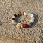 Summer Vacation Conch Shell Beaded Bracelet gembea jewelry