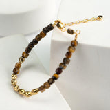 Tiger Eye Stone Beaded Bracelets - Gembea Jewelry
