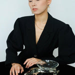 Tiger Eye Stone Princess Tassel Pearl Earrings - Gembea Jewelry