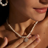 Vacation Style Zircon Pendant Pearls Necklaces - Gembea Jewelry