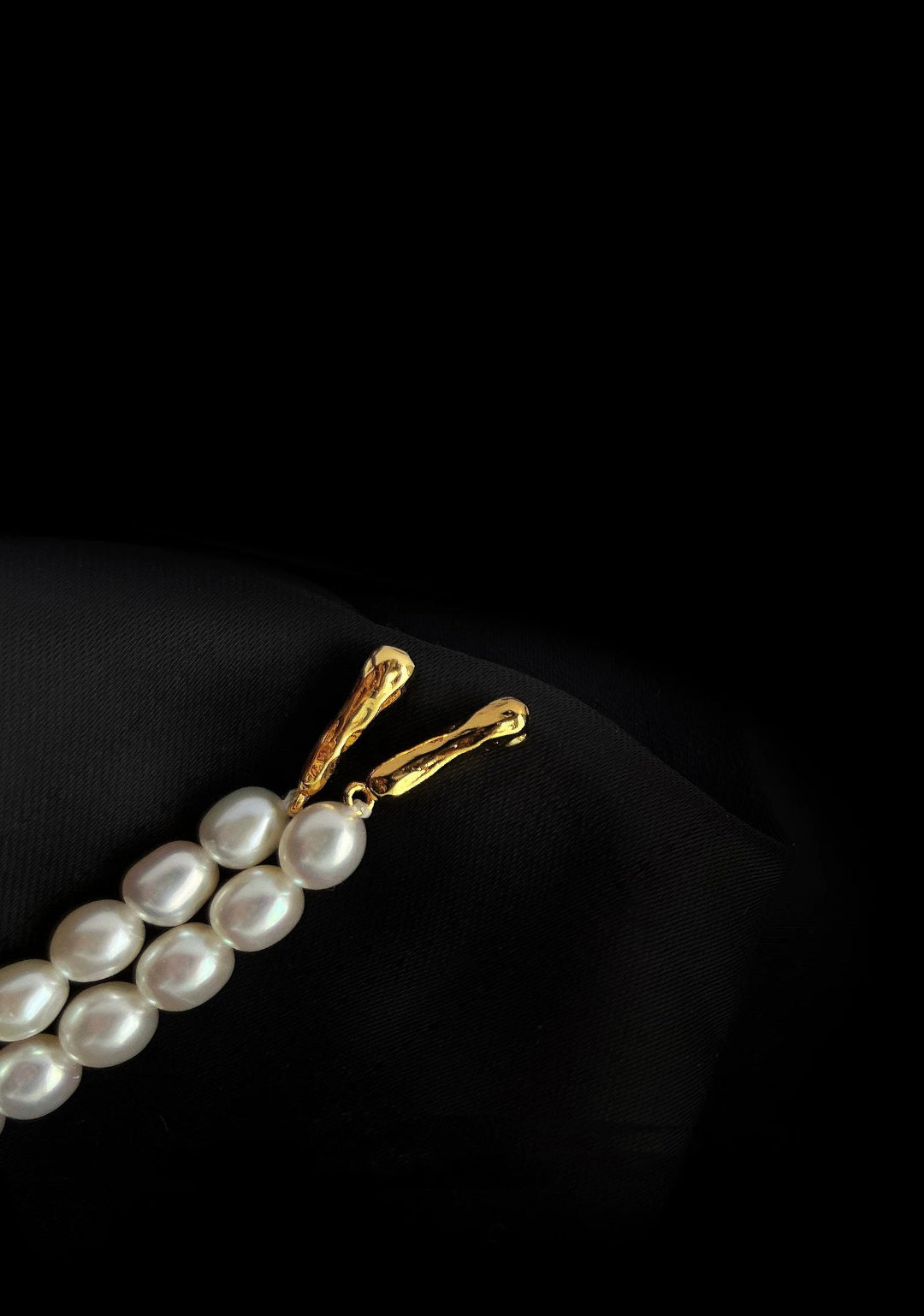 Vintage Long Pearl Beaded Drop Earrings GEMBEA JEWELRY