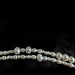 Vintage Multi-layered Long Beaded Pearl Necklace gembea jewelry