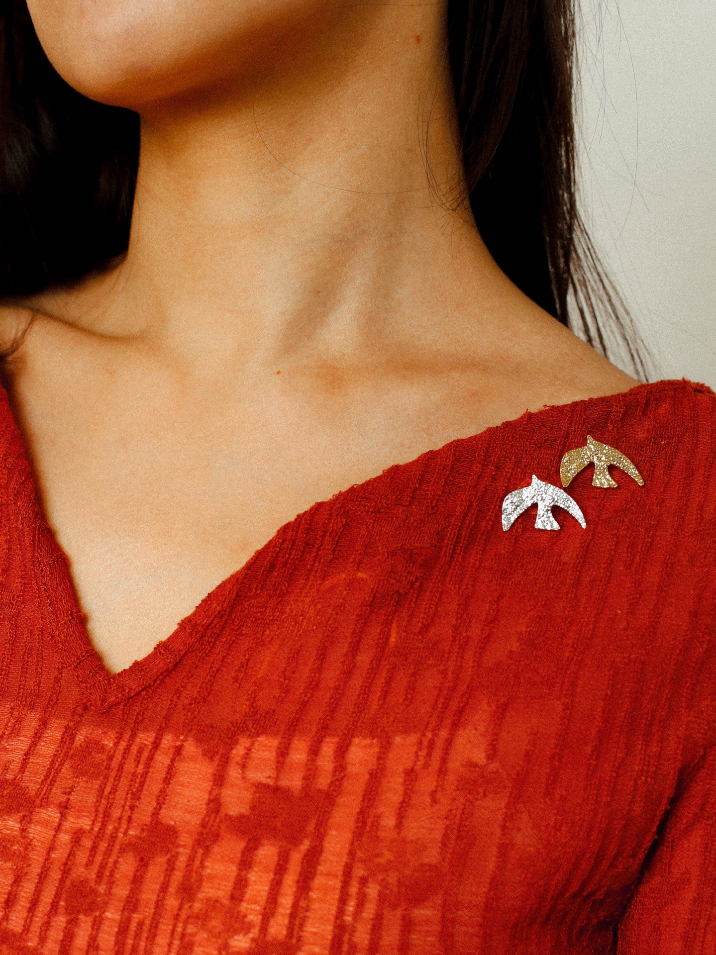 Vintage Peace Dove Brooch gembea jewelry