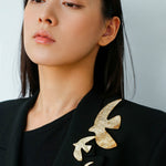 Vintage Peace Dove Brooch gembea jewelry