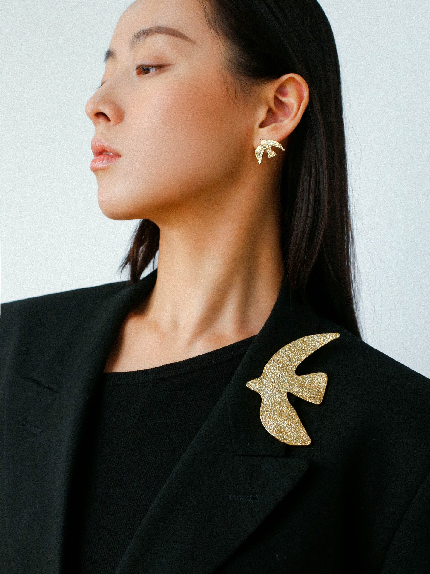 Vintage Peace Dove Brooch gembea jewelry