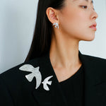 Vintage Peace Dove Brooch gembea jewelry