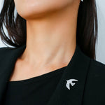 Vintage Peace Dove Brooch gembea jewelry