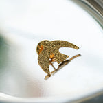 Vintage Peace Dove Brooch gembea jewelry