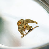 Vintage Peace Dove Brooch gembea jewelry