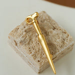 Vintage Sheep Head Long Brooch gembea jewelry