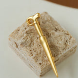 Vintage Sheep Head Long Brooch gembea jewelry