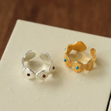 Vintage Tribal Coin Open Ring gembea jewelry