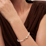 Bean Pod Irregular Freshwater Pearl Beaded Bracelet gembea jewelry