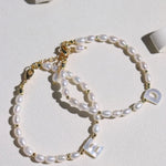 Freshwater Pearl 26-Letter Name Bracelet-Gembea Jewelry
