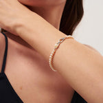 Bean Pod Freshwater Pearl Beaded Bracelet gembea jewelry