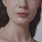 Golden Bean Pearl Beaded Necklace gembea jewelry