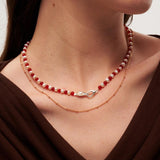 Minimalist Simple Gold Chain Necklace gembea jewelry